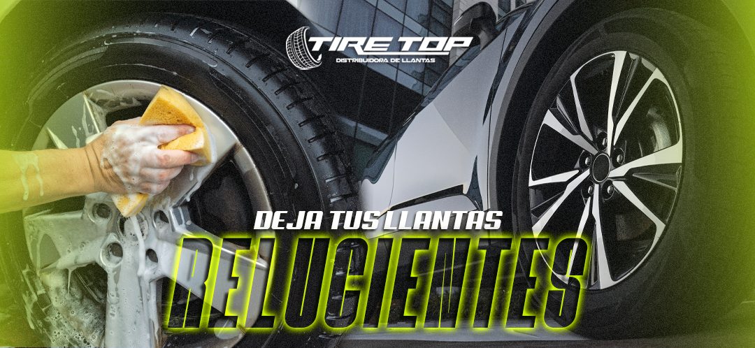 Deja tus llantas relucientes