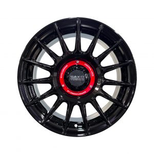 Rines r15x7 4x100 4x114.3 2259 Saxo Gloss Black