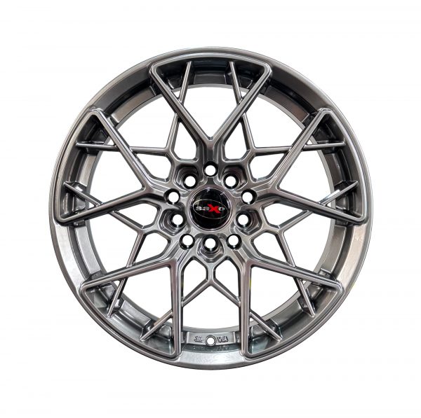 Rines r16x6.5 5x100 5x112 5x114.3 DX552 Saxo Hyper Black