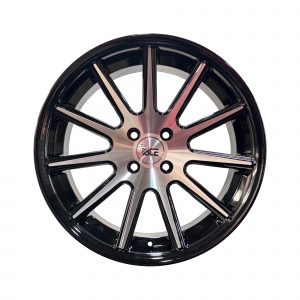 Rines r17x9/10 4x100 221 ACE Black Polished Progresivos