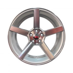 Rines r17x8 5x100 xh505 ACE Silver Polish