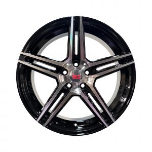 Rines r17x8 5x100 H567 ACE Black Polished