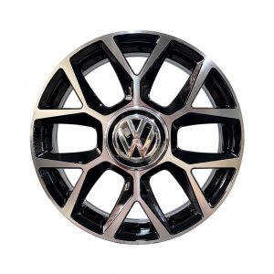 Rines r17x6.5 5x100 V4326W Saxo Black Machine