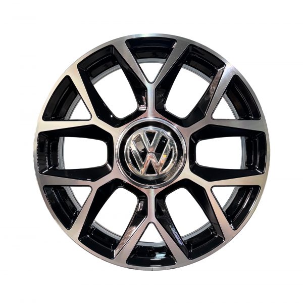 Rines r17x6.5 5x100 V4326W Saxo Black Machine
