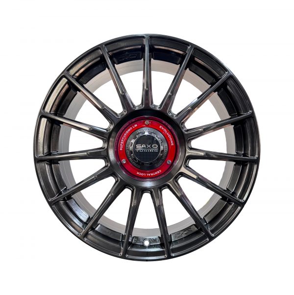 Rines r18x8 4×100 1374 Saxo Hyper Black