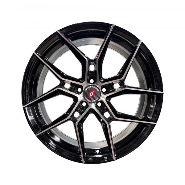 Rines r18x8/9 5x100 IFG45 Inforged Machine Black Progresivos