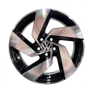 Rines r15x6.5 5×100 GTN Motor Sports Black Diam
