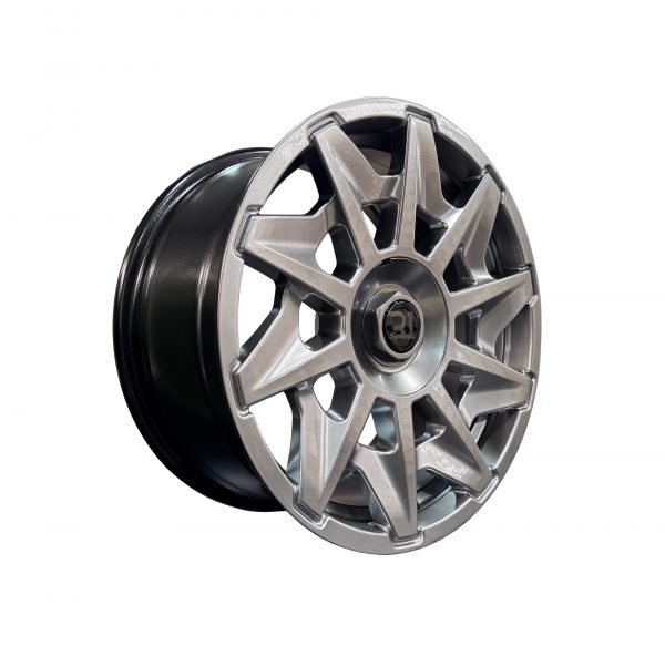 Rines r17x8 4x100 4x108 L2109 R1 Hyper Black - Imagen 2