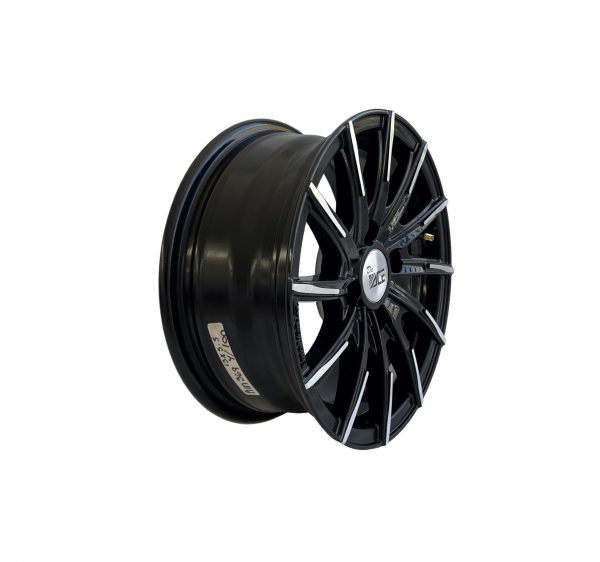 Rines r13x5.5 4x100 369 ACE Black Machined - Imagen 2