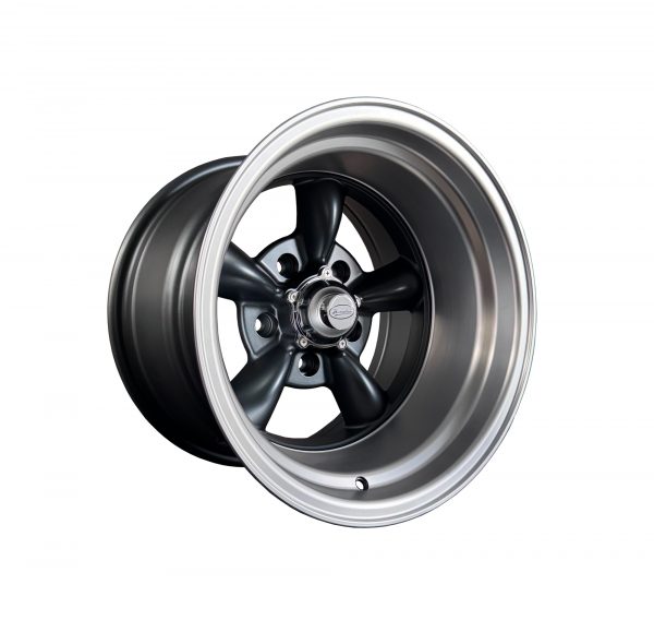 Rines r15x10 5x127 H5119 Wheel Craftsman Grey Machined Lip - Imagen 2