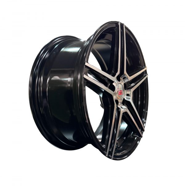 Rines r17x8 5x100 H567 ACE Black Polished - Imagen 3