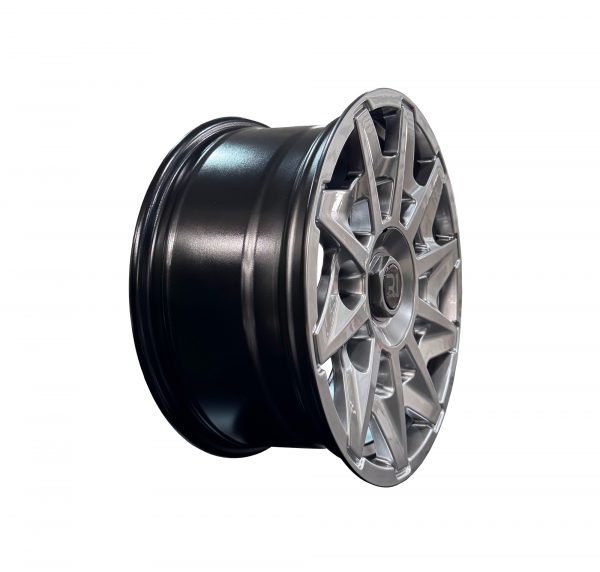 Rines r17x8 4x100 4x108 L2109 R1 Hyper Black - Imagen 3