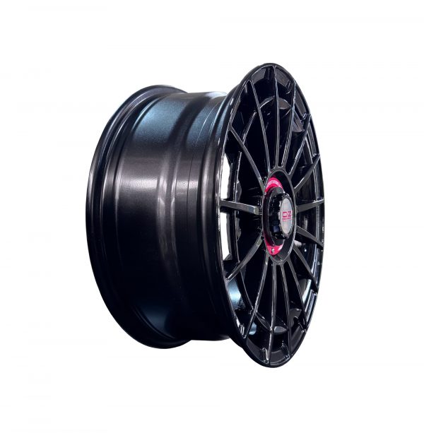 Rines r17x7.5 5x112 5x114.3 AERO Gloss Black - Imagen 3