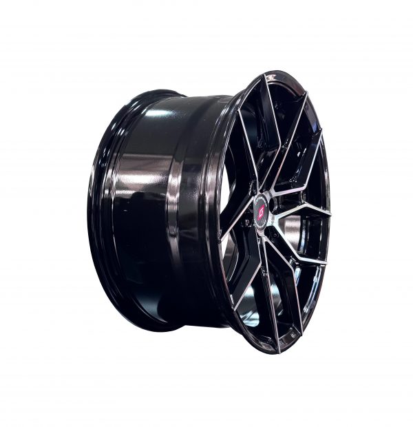 Rines r18x8/9 5x100 IFG45 Inforged Machine Black Progresivos - Imagen 3