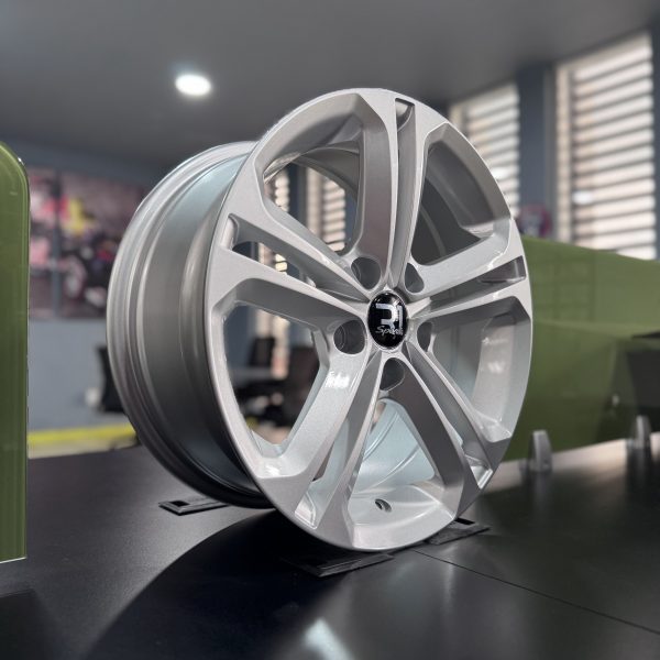 Rines r16x7 5x112 605 R1 Silver - Imagen 4