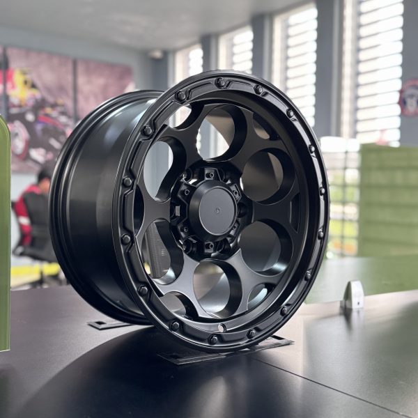 Rines r16x8 6x139.7 509 R1 Matt Black - Imagen 4
