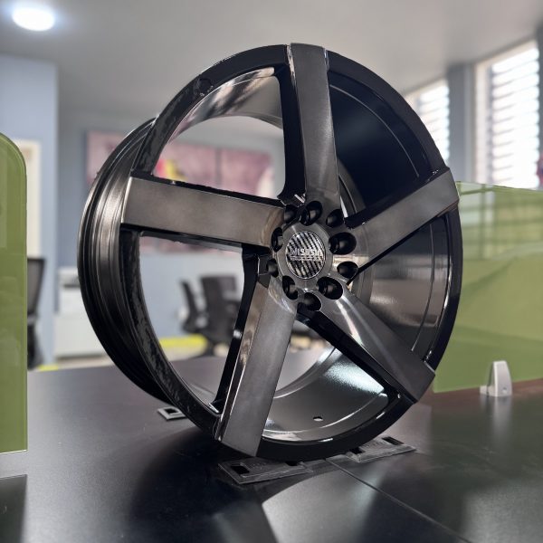Rines r17x7.5 5x100 5x114.3 Ns-036 Nisoshi Black Coating - Imagen 4