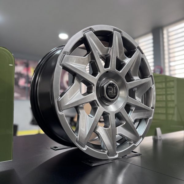 Rines r17x8 4x100 4x108 L2109 R1 Hyper Black - Imagen 4
