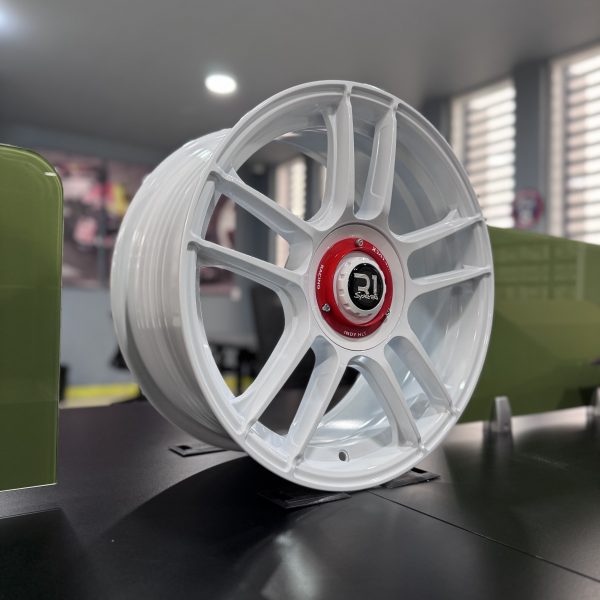 Rines r17x7.5 4x100 4x114.3 Swoh02 R1 White - Imagen 4