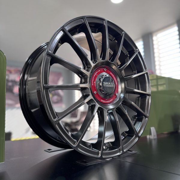 Rines r18x8 4×100 1374 Saxo Hyper Black - Imagen 4
