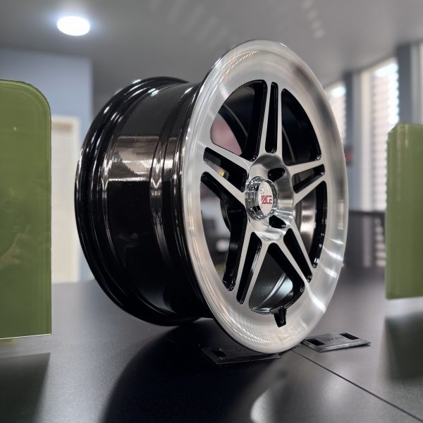 Rines r15x7 4×100 XH203 ACE Black Polished - Imagen 4
