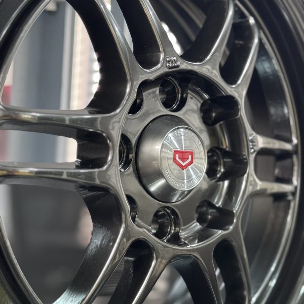 Rines r14x5.5 4×100 4x114.3 RGW6011 R1 Hyper Black - Imagen 5