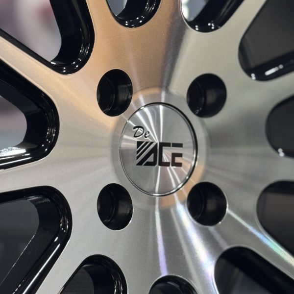 Rines r17x9/10 4x100 221 ACE Black Polished Progresivos - Imagen 5