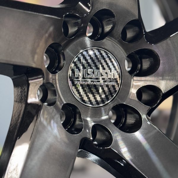 Rines r17x7.5 5x100 5x114.3 Ns-036 Nisoshi Black Coating - Imagen 5
