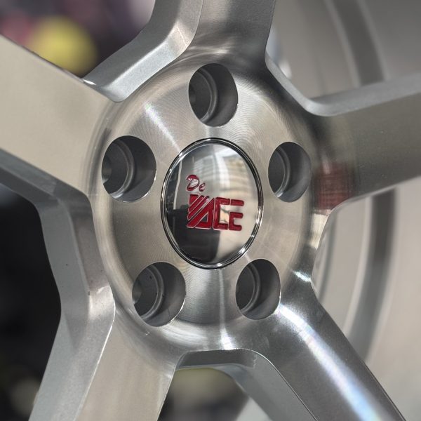 Rines r17x8 5x100 xh505 ACE Silver Polish - Imagen 5