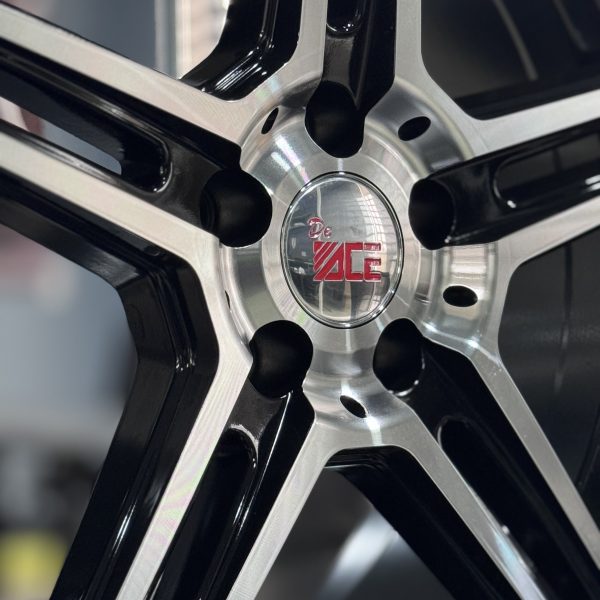 Rines r17x8 5x100 H567 ACE Black Polished - Imagen 5