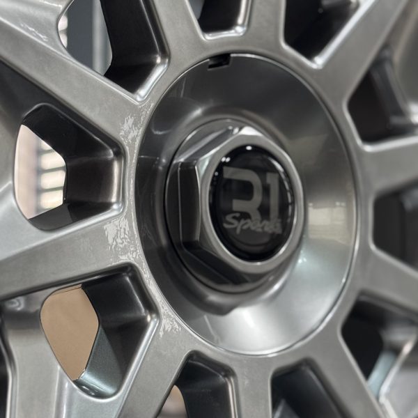 Rines r17x8 4x100 4x108 L2109 R1 Hyper Black - Imagen 5