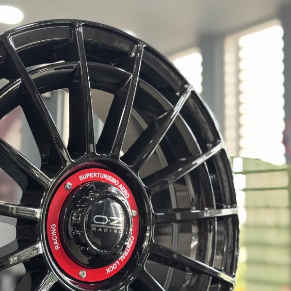 Rines r17x7.5 4x100 4x108 AERO Gloss Black - Imagen 5