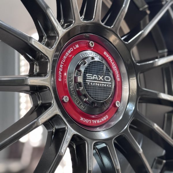 Rines r18x8 4×100 1374 Saxo Hyper Black - Imagen 5