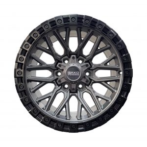 Rines r17x9 6x139.7 VRT 608 Saxo Matte Titanium Black Ring