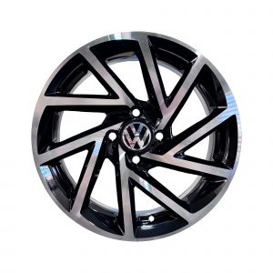 Rines r15x6.5 4×100 C32 Motor Sports Black Diam