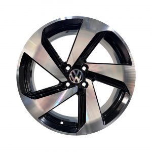 Rines r17x7.5 4x100 GTS Motor Sports Black Diam