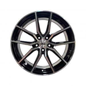 Rines r18x8 5x113 342 Ace Black Machine Polished