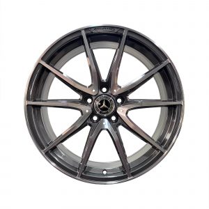 Rines r19x8/9 5x112 MB5015 Mercedes Gun Metal Machine Face Progresivos