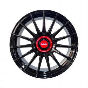 Rines r19x8.5 5x112 0257 Saxo Gloss Black