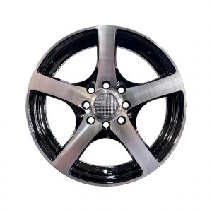 Rines r14x6 4x100 4x108 239 Saxo Black Polish