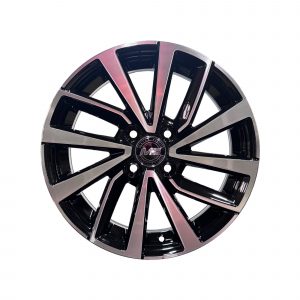 Rines r15x6 4x98 Y1304 Motor Sports Black Machine
